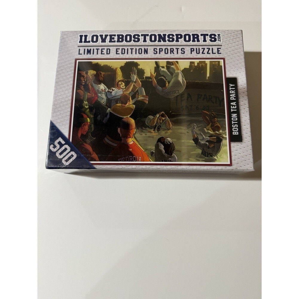 I Love Boston Sports Limited Edition 500‑Piece Puzzle – New – Ages 10+